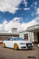 Audi A4 Sedan on Vossen Wheels (LC-105T) 2016 года